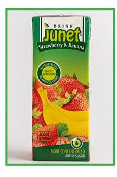 JUNET STRAWBERRY BANANA CARTON 200ML X24 - 20662_0