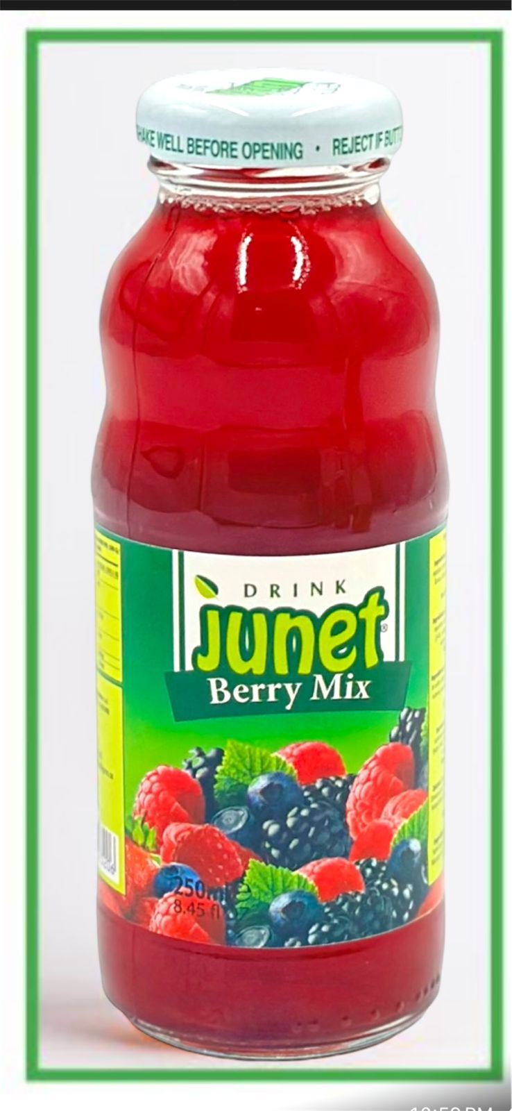 JUNET BERRY GRAPE GLASS 1L X8 - 20683_0