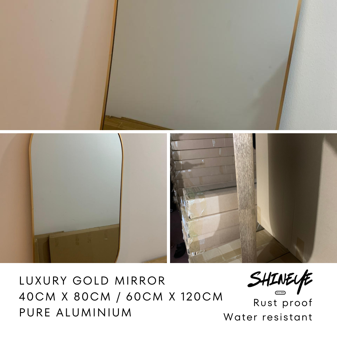 Luxury Capsule Mirror (Gold/Black)_0