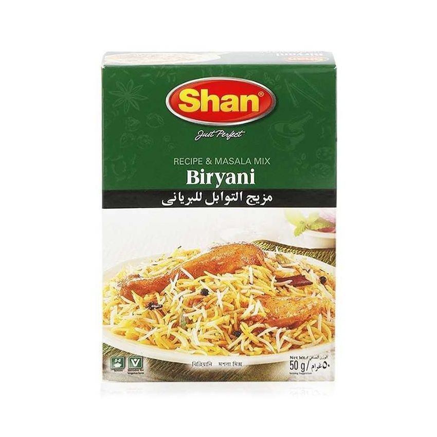 Shan Biriyani Masala Mix 50g Pack_0