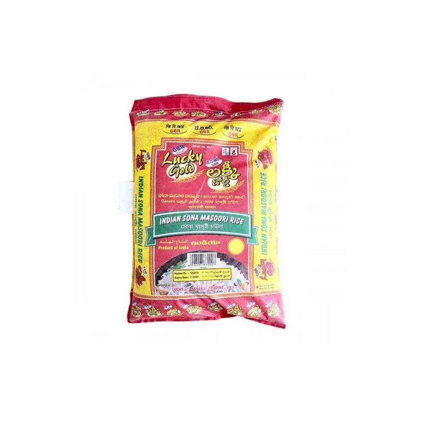 GBR Lucky Gold Sona Masoori Rice 9Kg_0