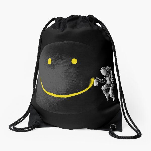 Make a Smile Drawstring Bag_0