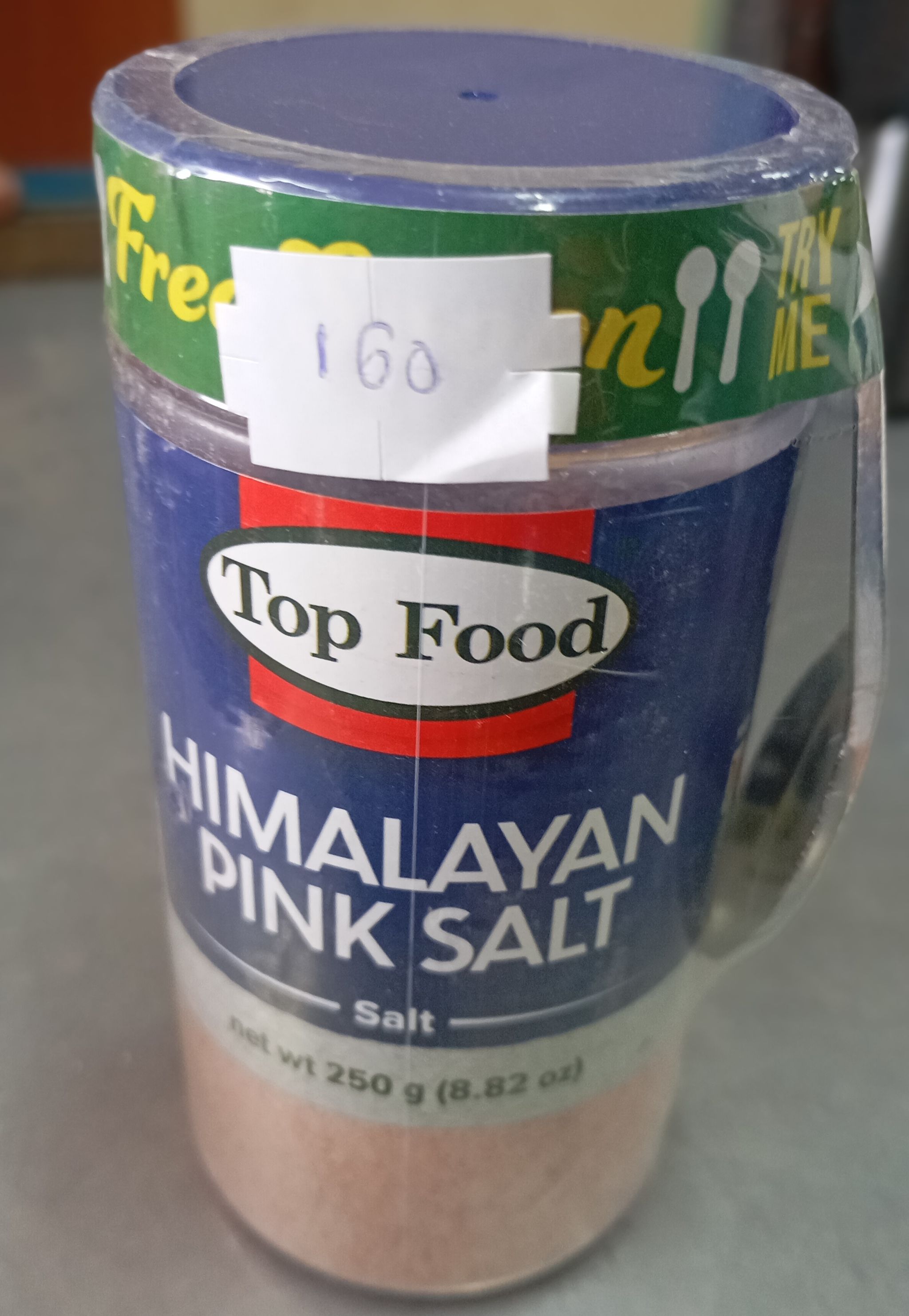 TOP FOOD HIMALAYAN PINK SALT 250GM_0