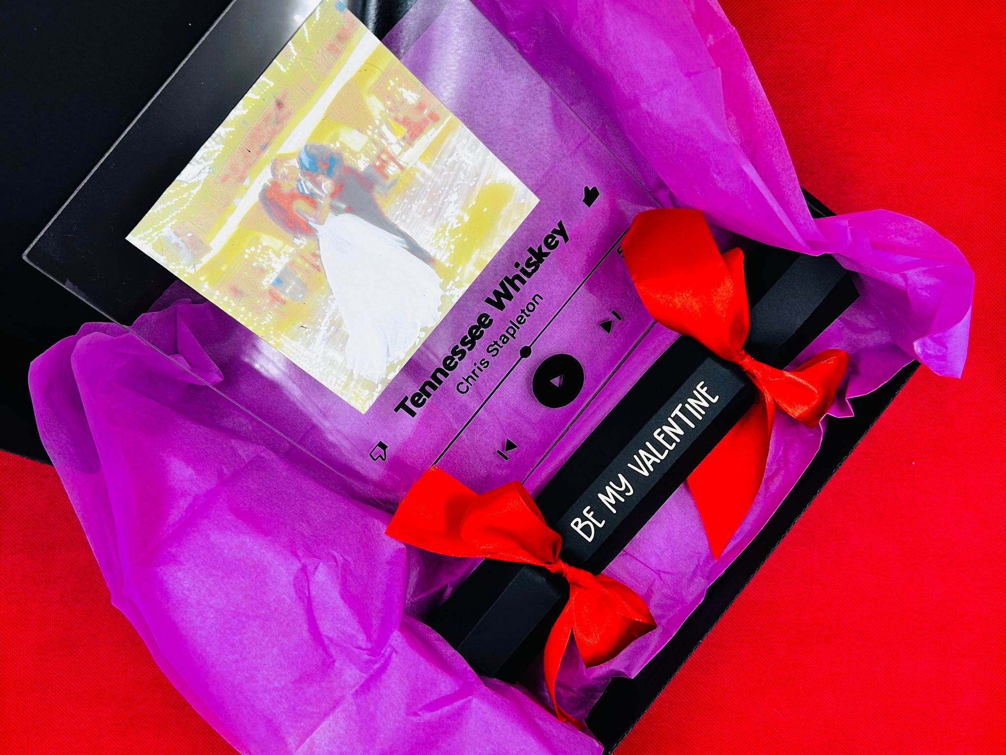 Personalised Music Plaque Gift Box_1