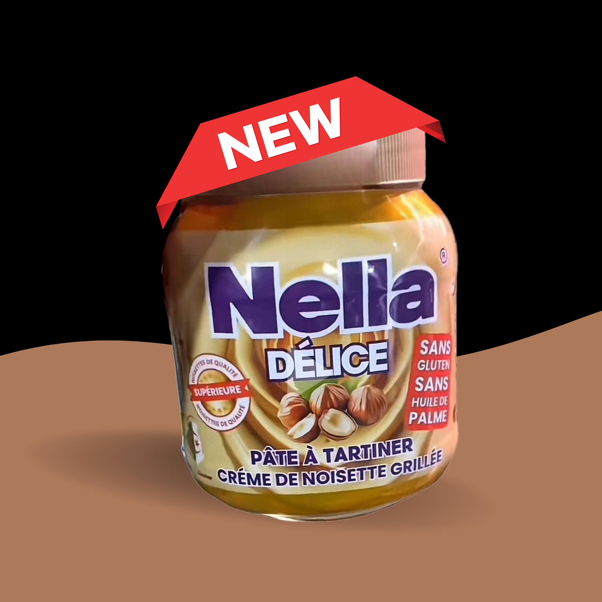 Nella délice - pâte à tartiner crème noisette / 700 grammes_0