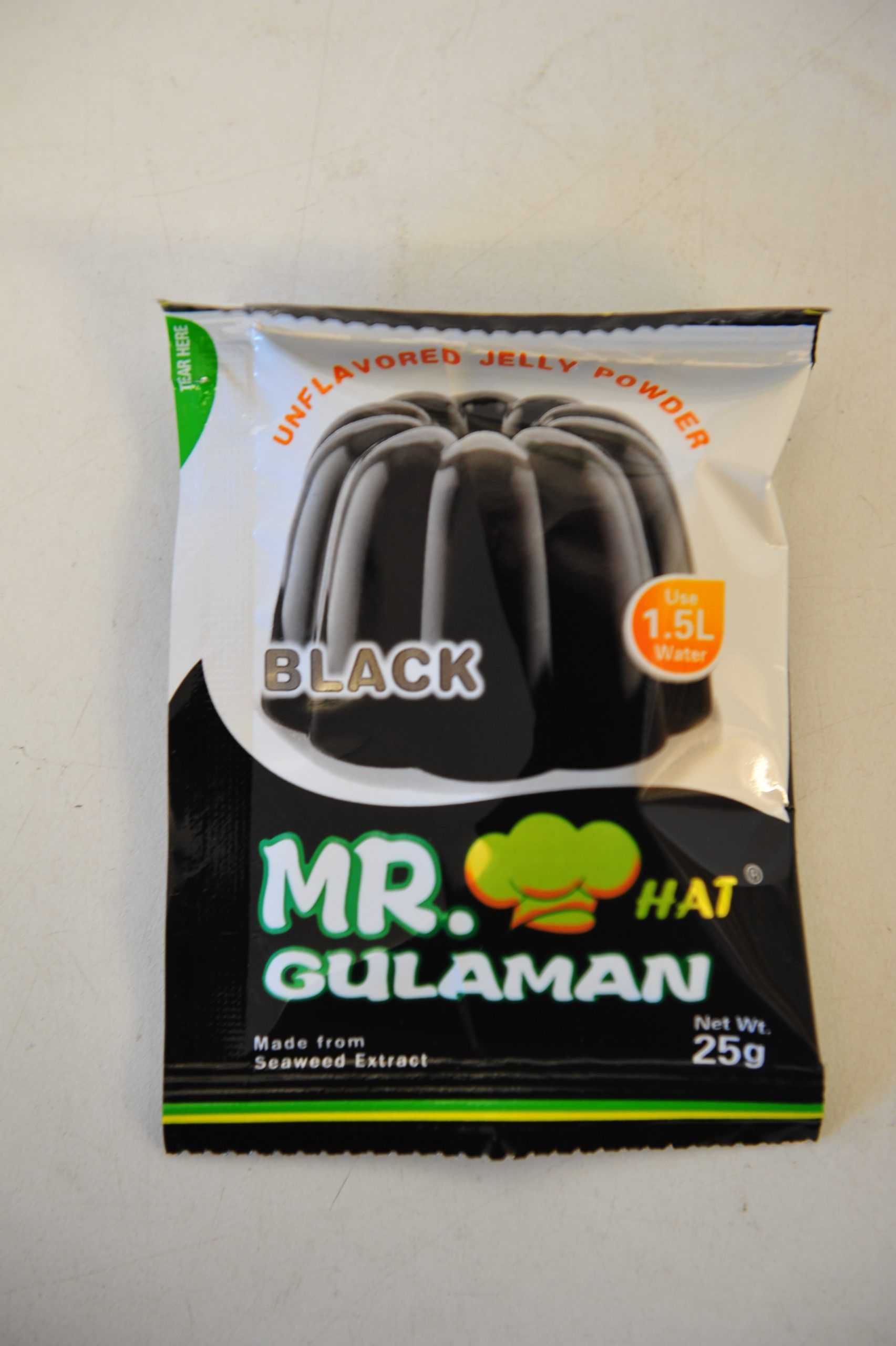 Mr. Gulaman Unflavored Jelly - Black_0