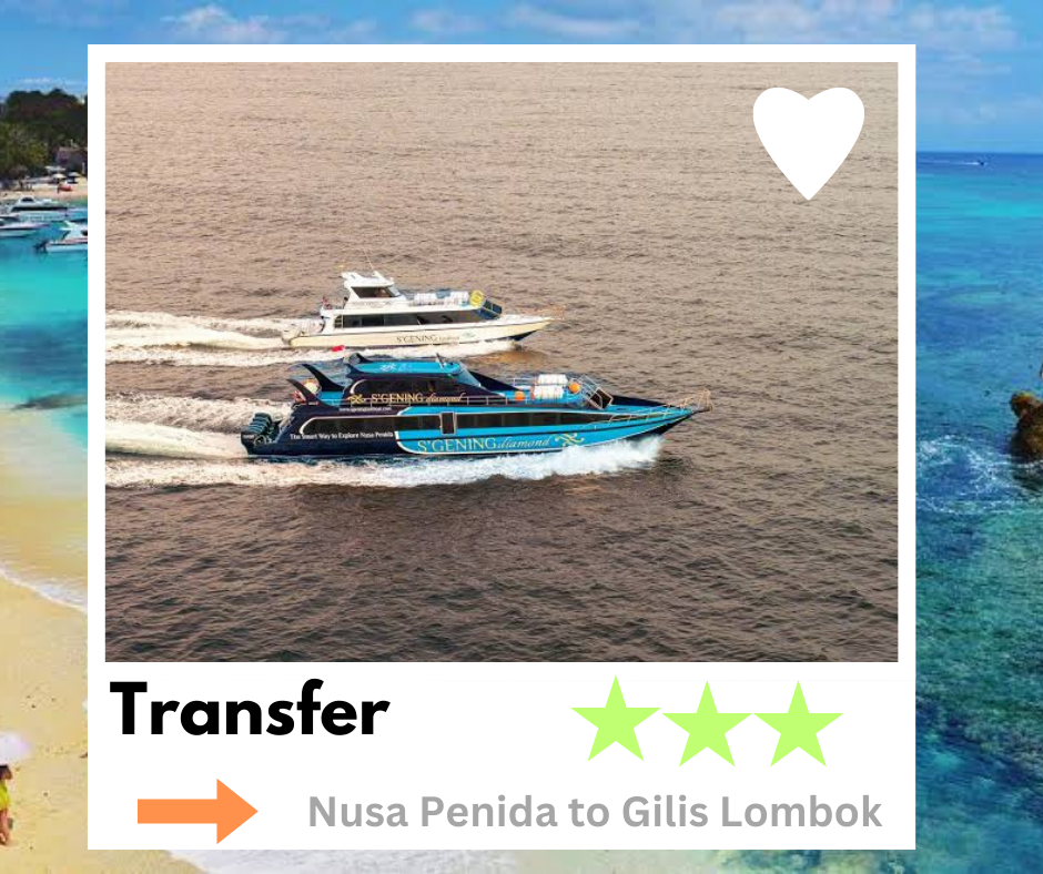 Fast boat from  Nusa Penida to Gili Trawangan ! Gili Air ! Lombok Bangsal _0