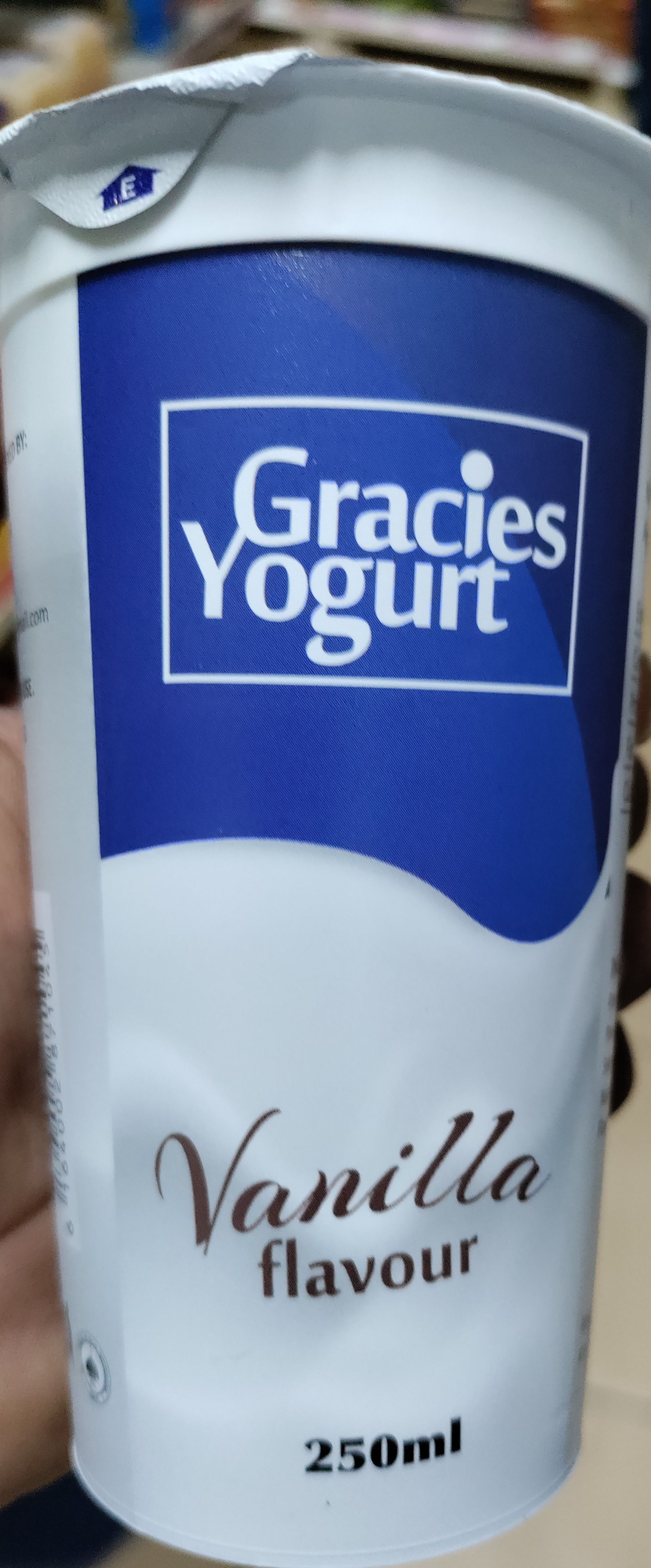 GRACIAS YOGURT VANILLA 250ML_0