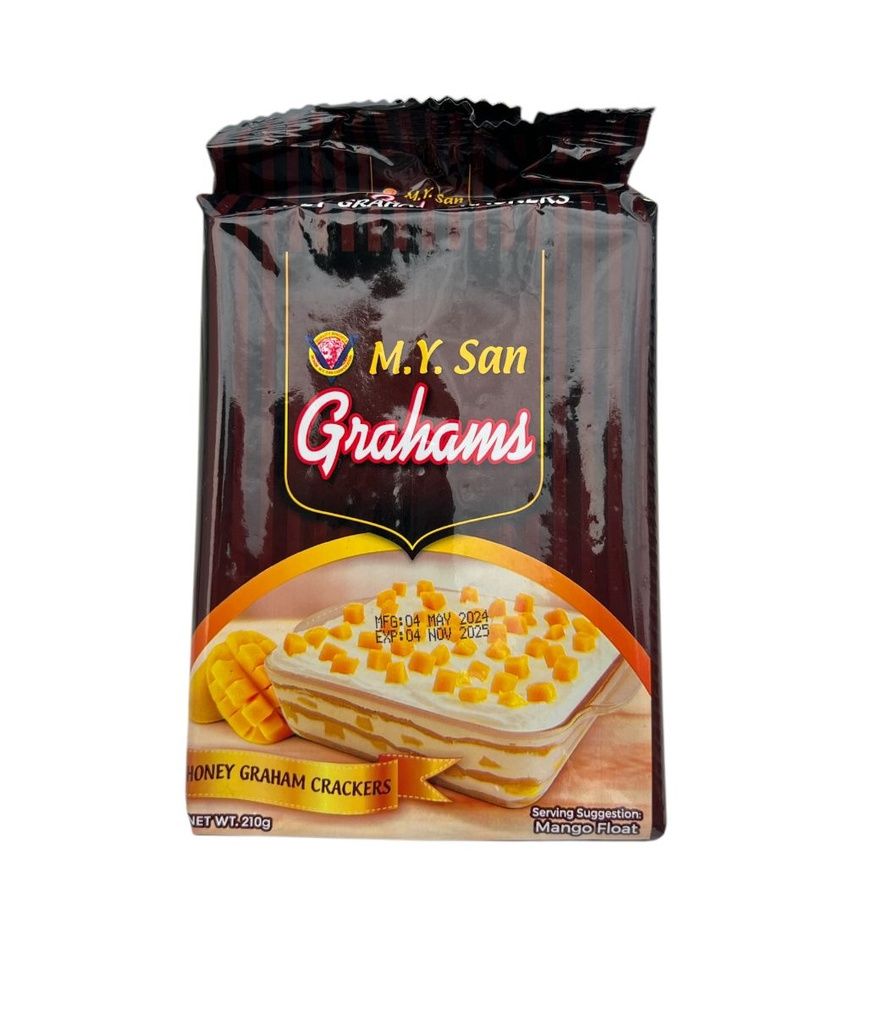 MY San Grahams Honey Graham Crackers 210g_0