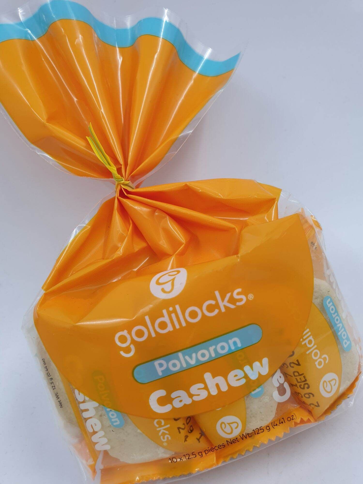 Goldilocks Cashew Pulvoron 10x12.5 grams pieces_0