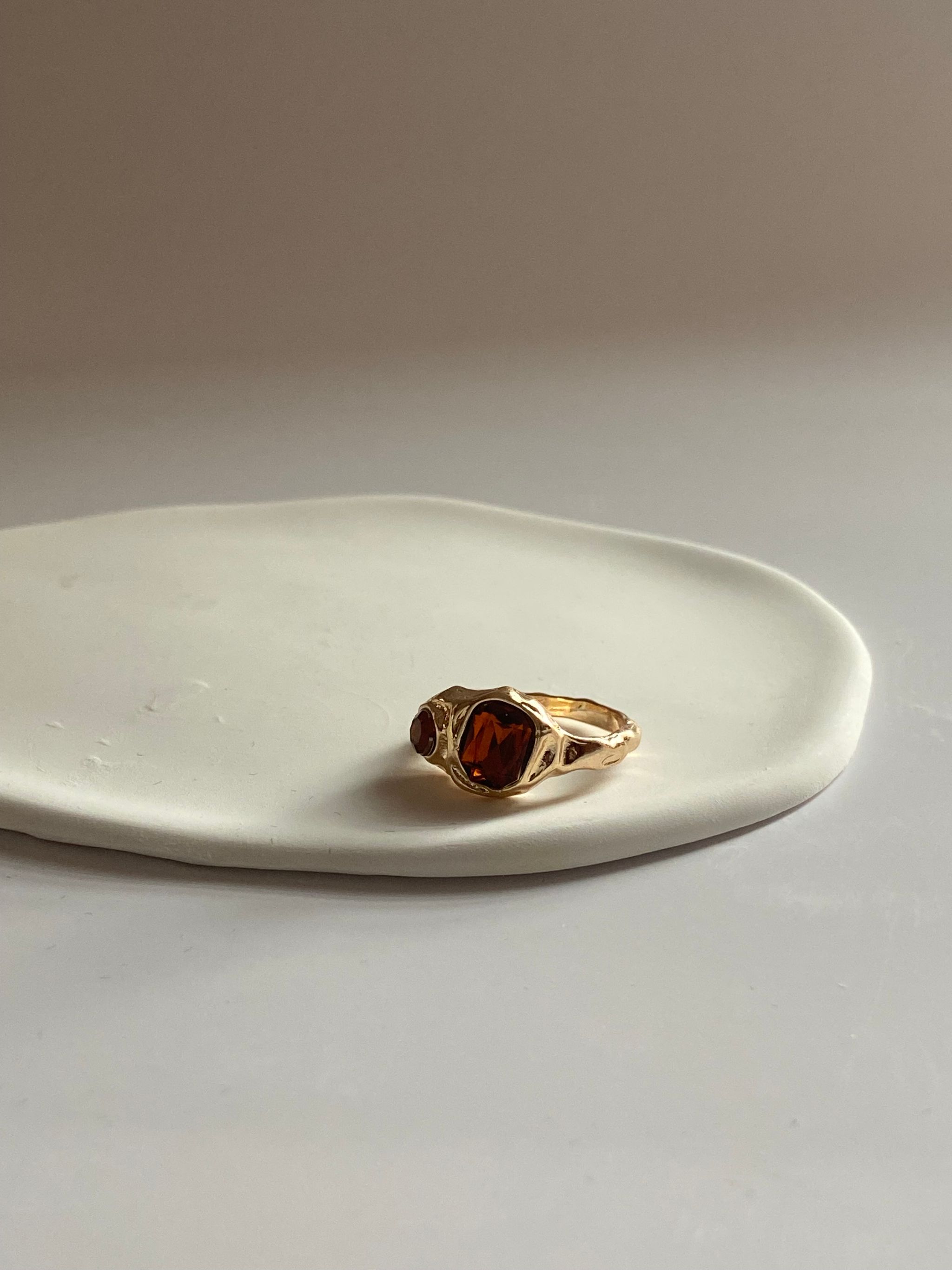 Bagues vintages Ambre _1