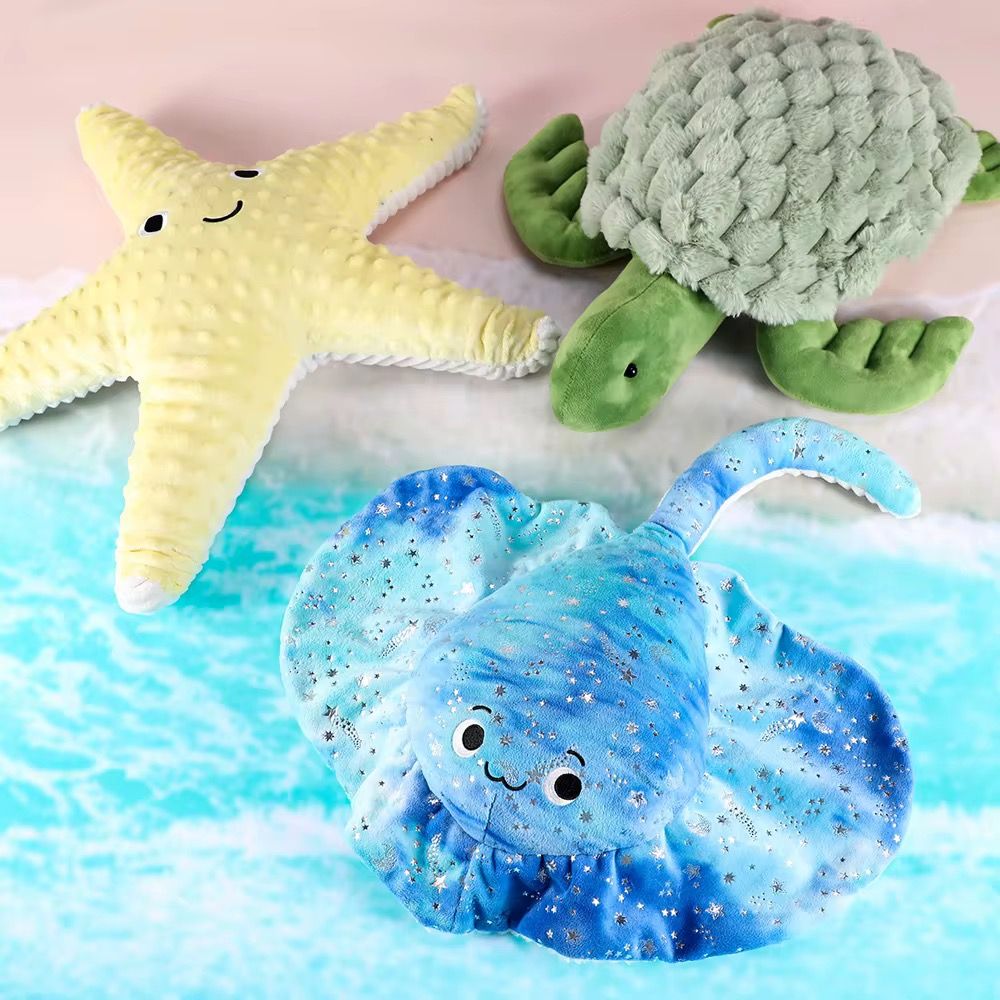 Plush Marine life weighted teddies _1