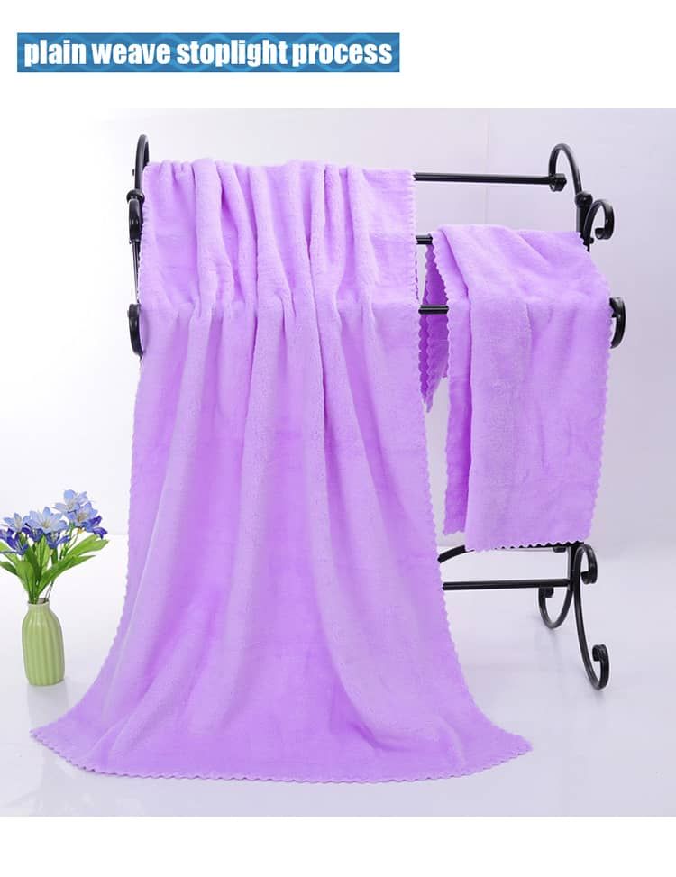 Ensemble de serviettes de bain en microfibre _2