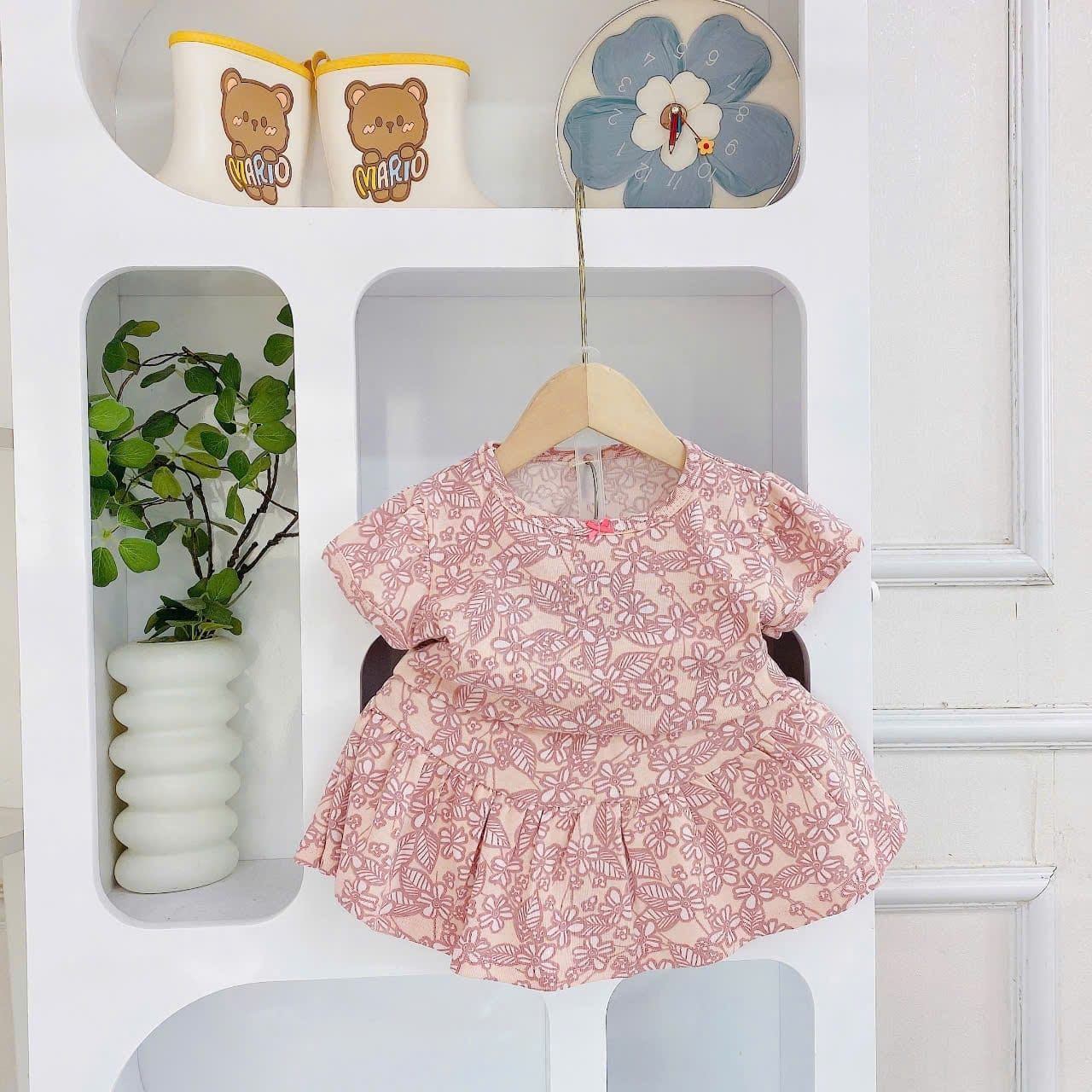 Girl Playset (Skirt) - Pink Floral_0