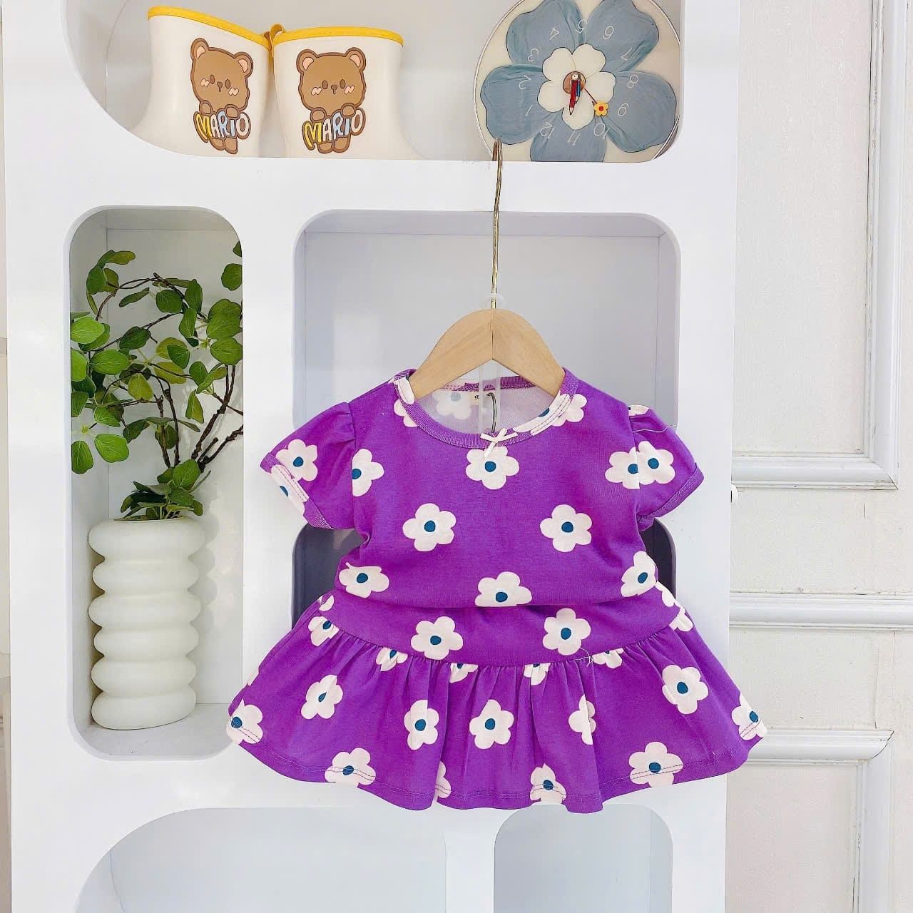 Girl Playset (Skirt) - Purple Flower_0