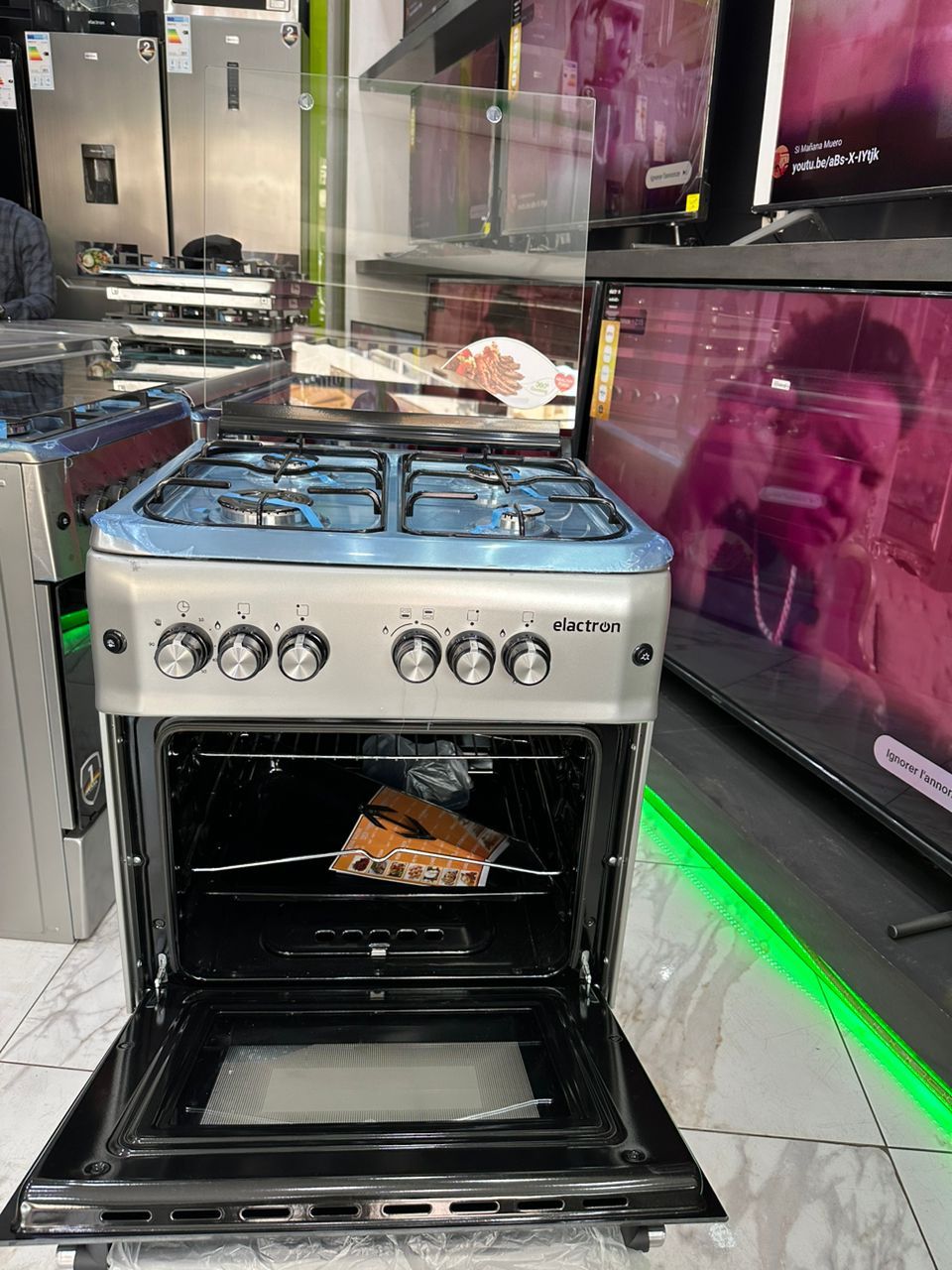 Cuisinière Elactron 4feux 60/60_1