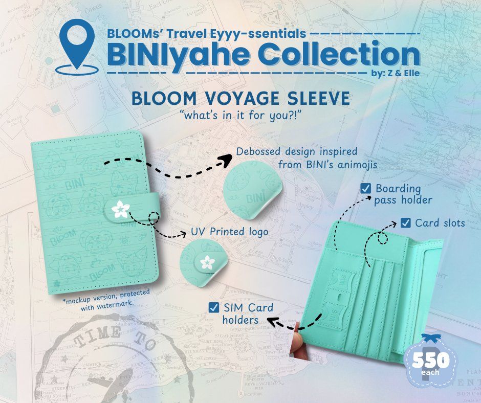 BLOOMvoyage Sleeve (Passport Holder)_0