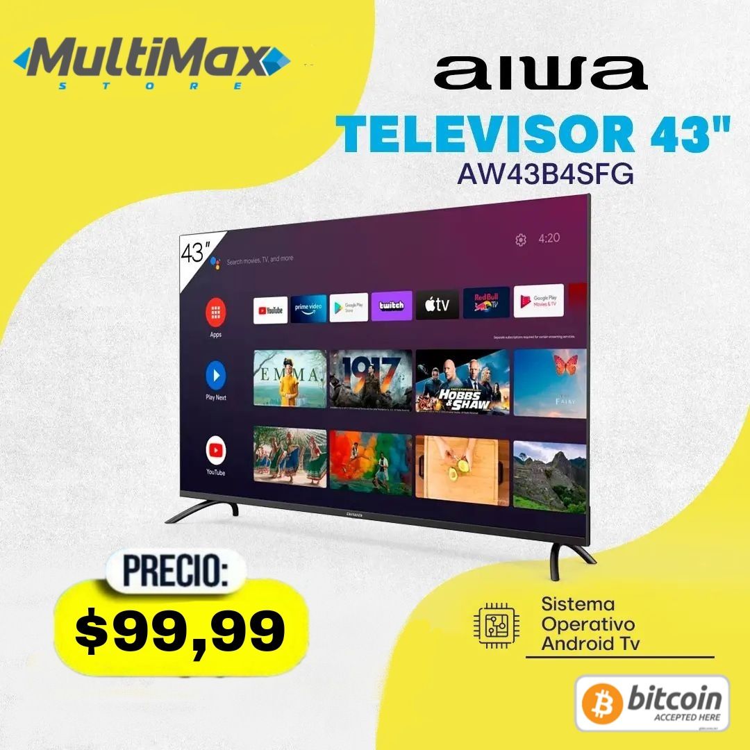 Televisor AIWA 43" SMART_0