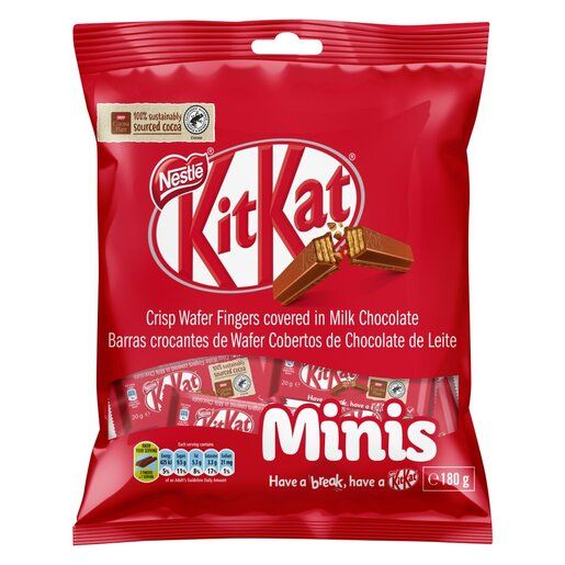 Nestle KitKat Mini Bag Milk 180g_0