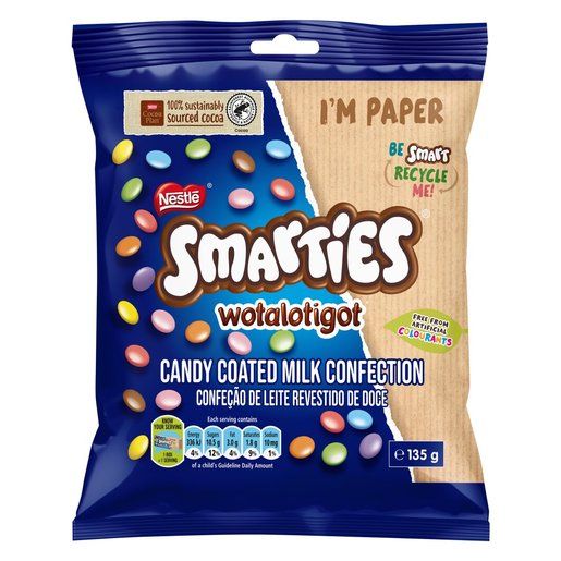 Nestle Smarties Mini Bag 135g_0