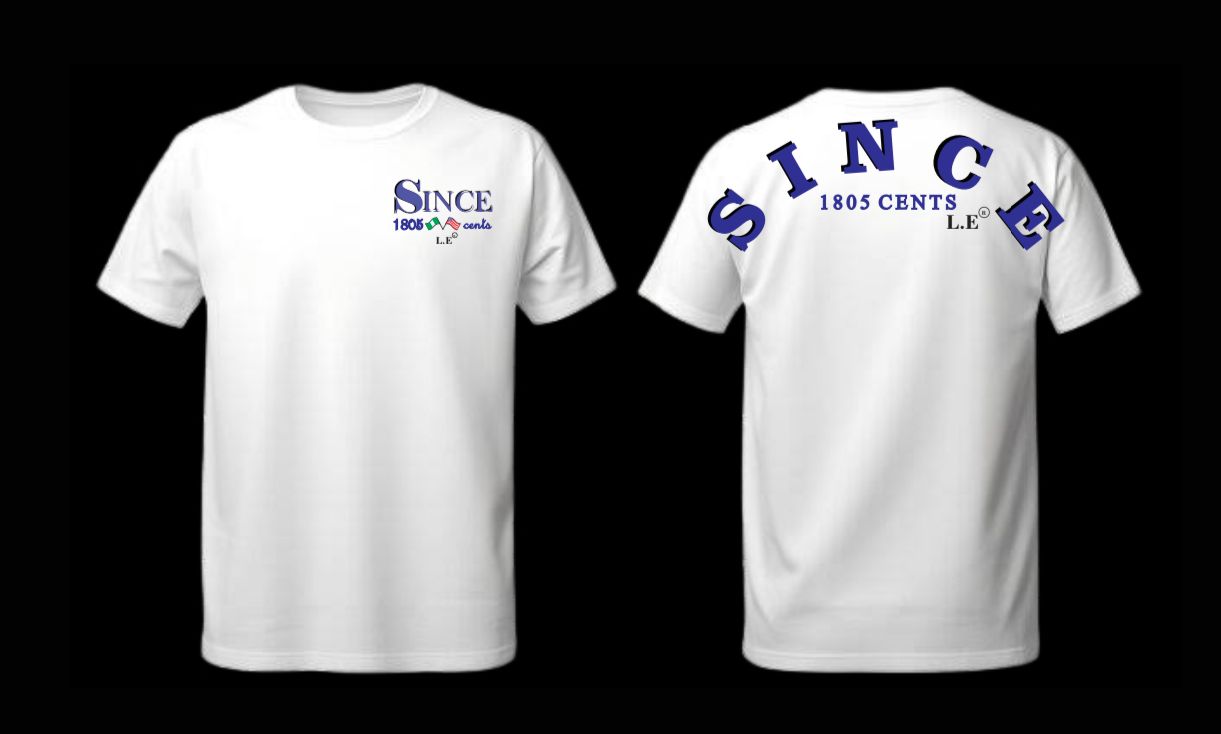 Since1805cent White T-shirt_0