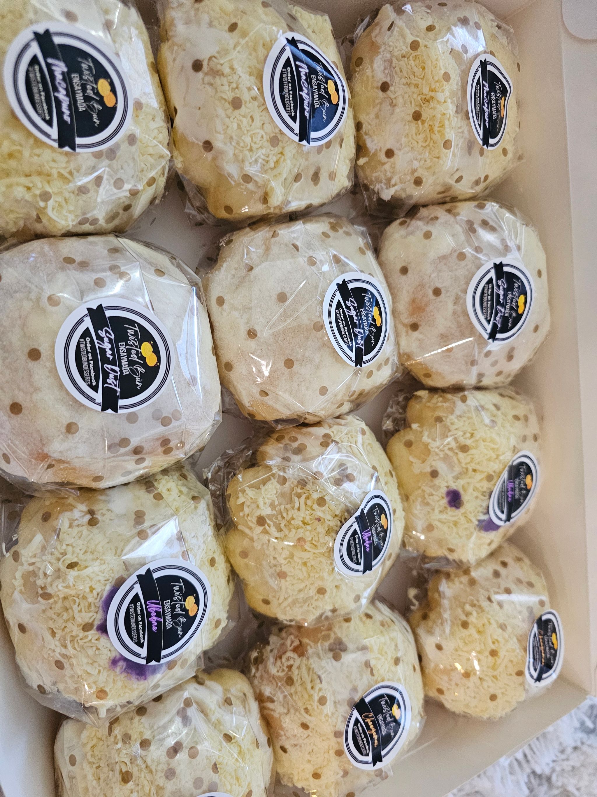 Ensaymada 1 dozen minimum (regular size)_0