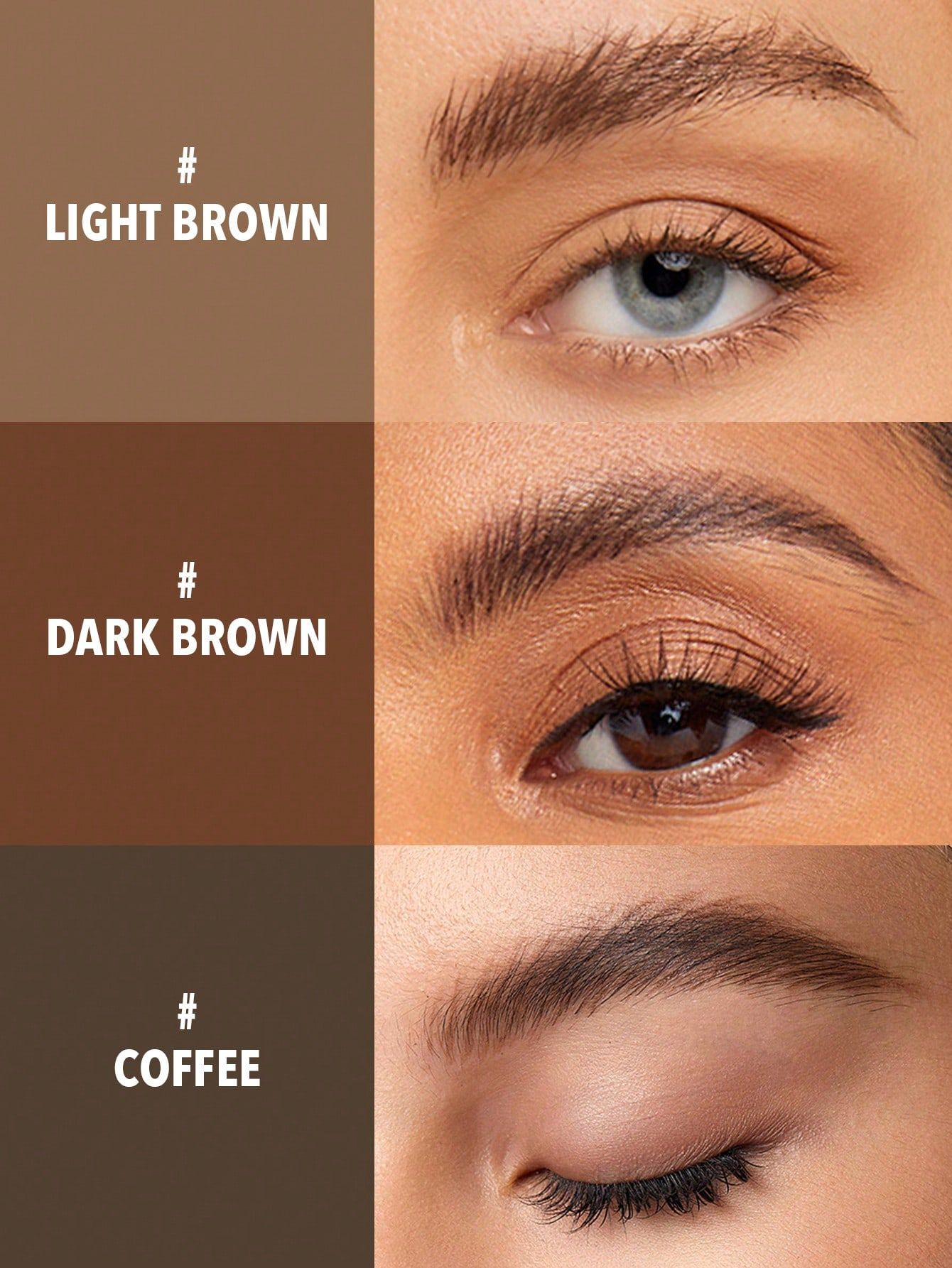 SHEGLAM Dual-Ended Fine Eyebrow Pencil - Light Brown_2