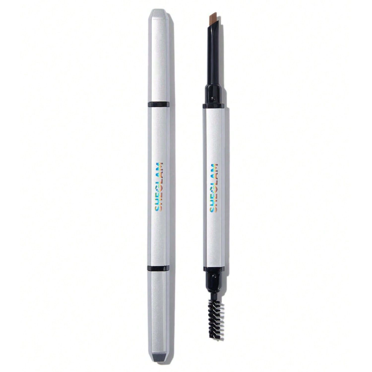 SHEGLAM Dual-Ended Fine Eyebrow Pencil - Light Brown_0