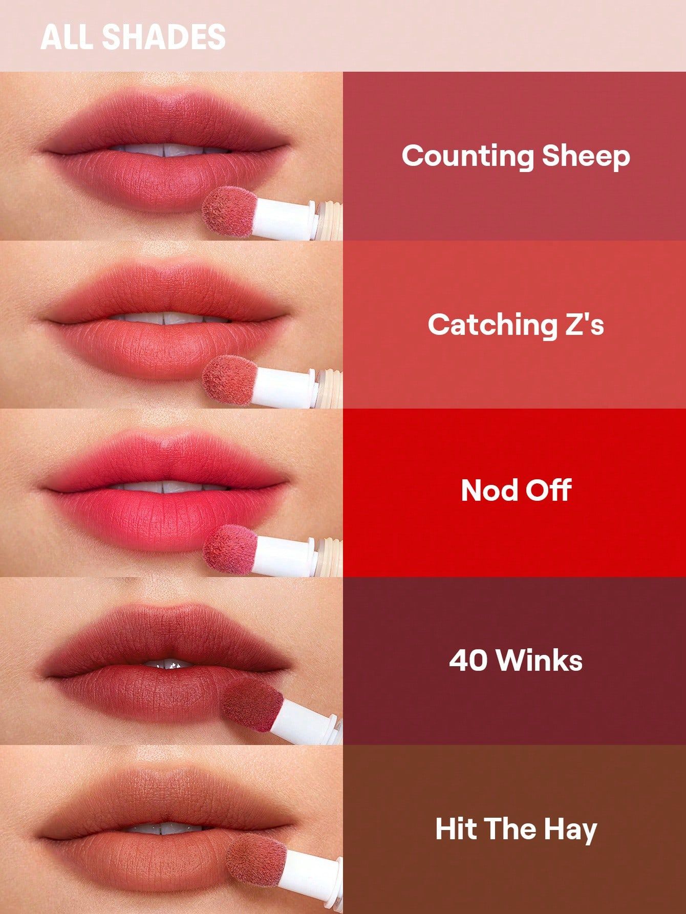 SHEGLAM Pout Pillow Cushion Matte Liquid Lipstick - Counting Sheep_4