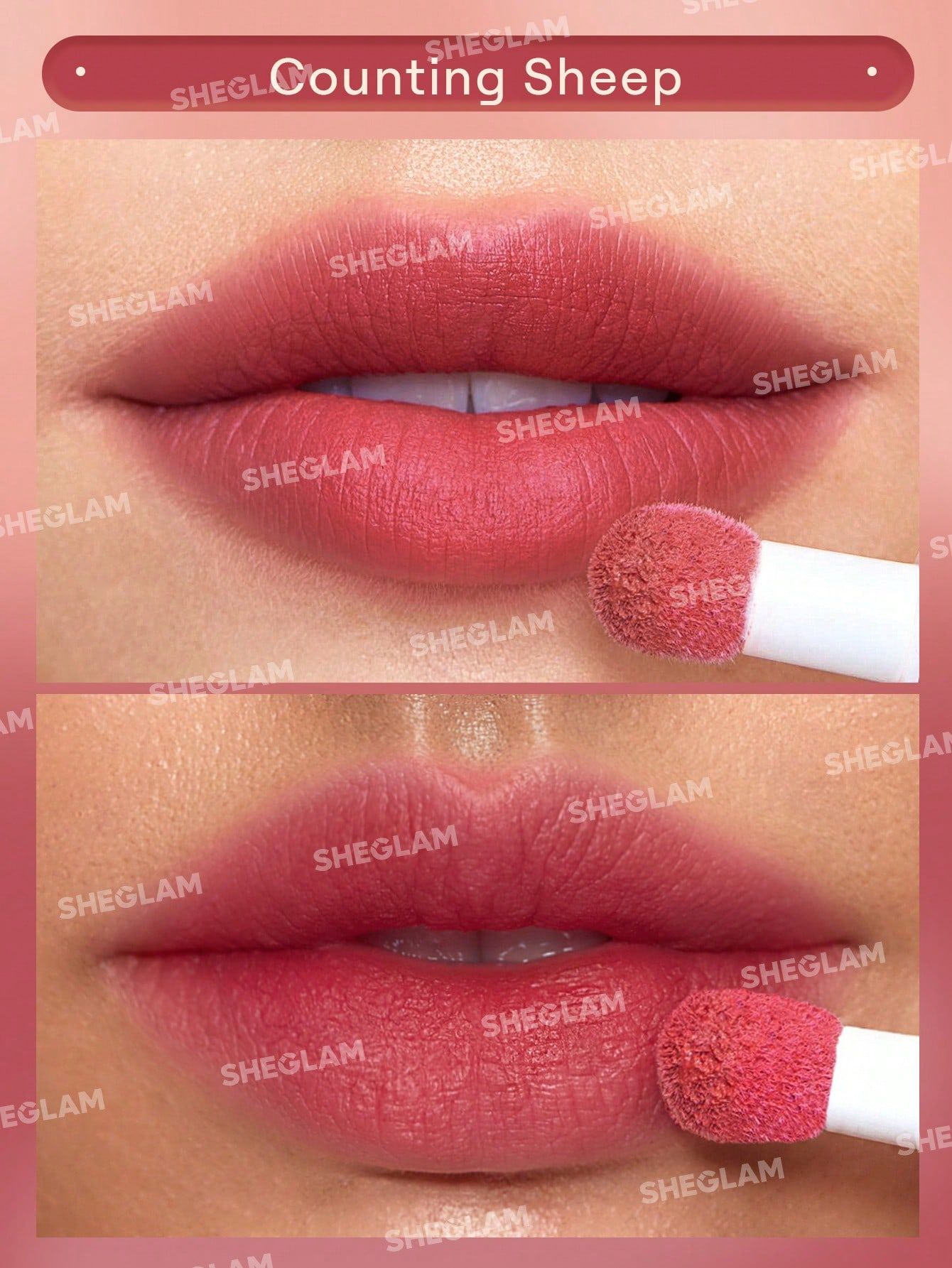 SHEGLAM Pout Pillow Cushion Matte Liquid Lipstick - Counting Sheep_1