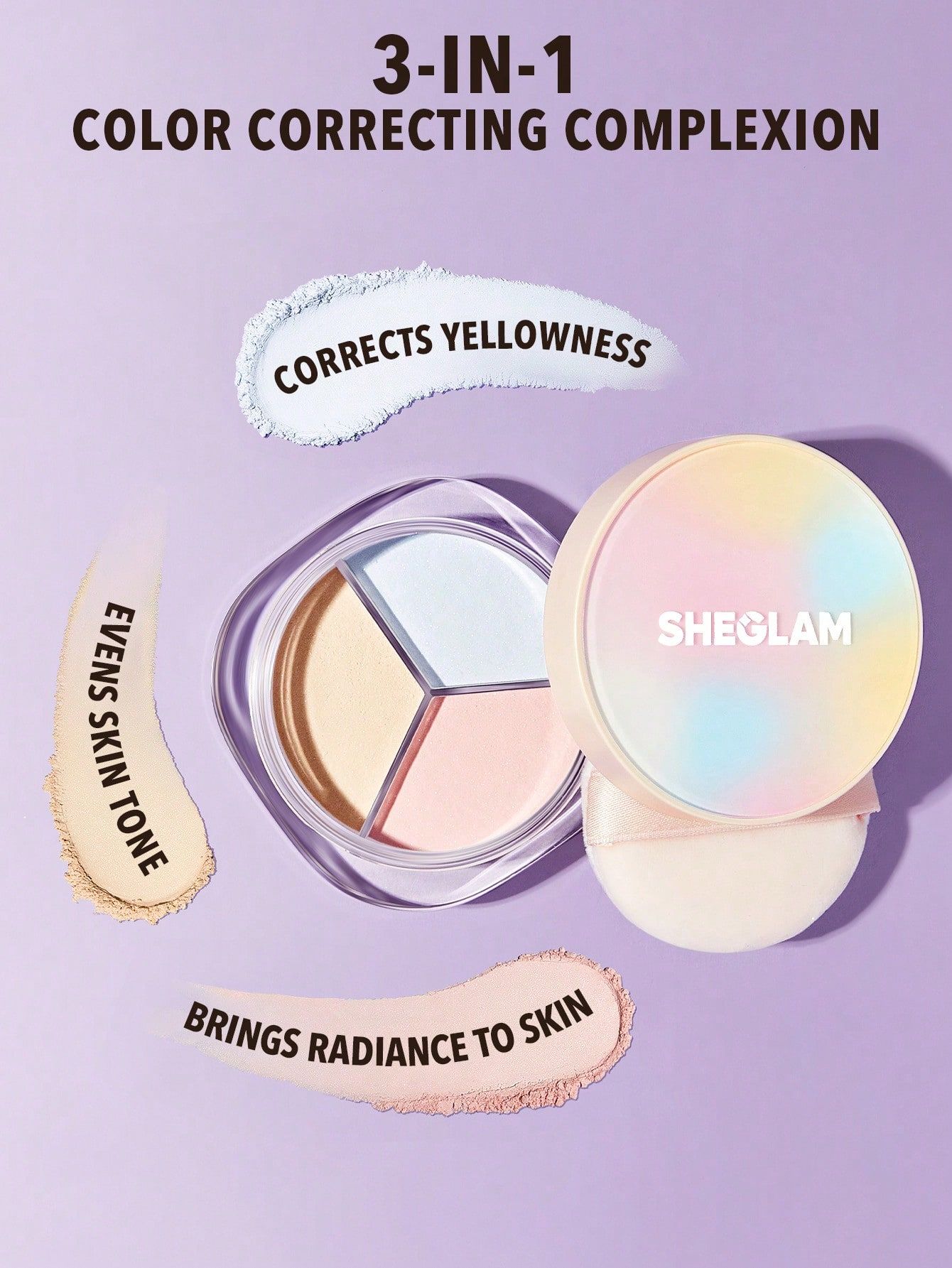 SHEGLAM Radiance Ring 3-In-1 Correcting Setting Powder_2