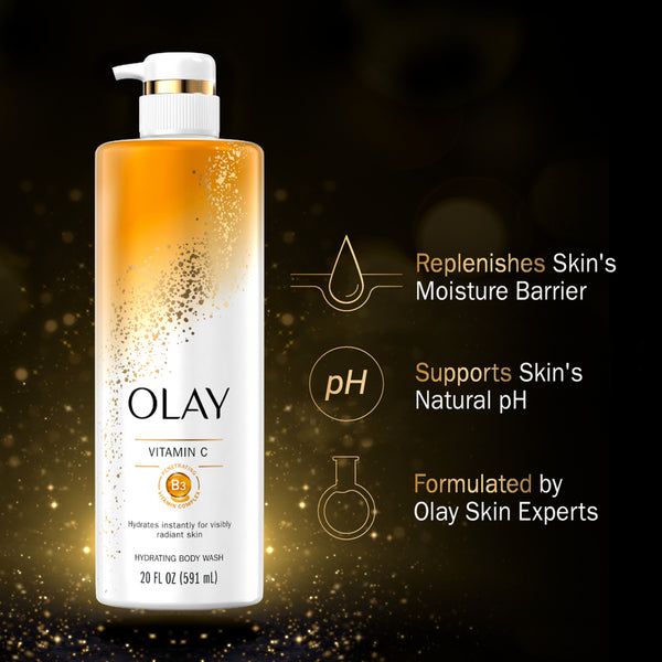 Olay Cleansing & Nourishing Body Wash With Vitamin B3 & Vitamin C 20Fl Oz_1