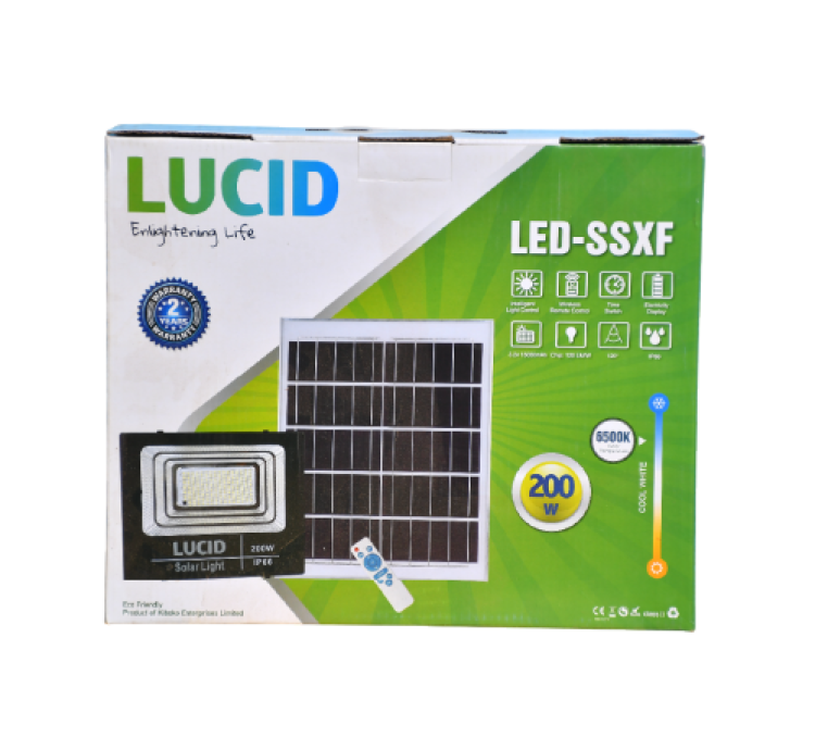 Lucid Solar Flood Light 200W_0