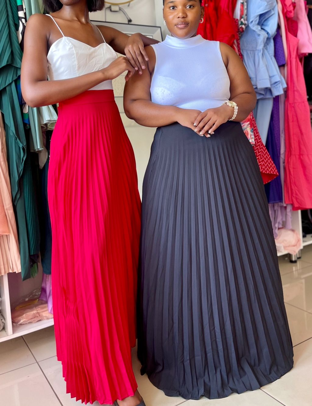 Pleated maxi skirt_0