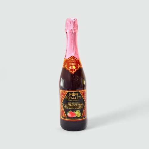 Royalty  Non Alcoholic Celebration Drink, White Grape and Strawberry 750ML_0