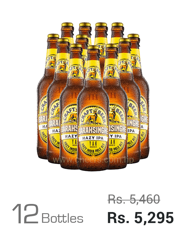 Barahsinghe Craft Hazy IPA 650ML x 12 Bottles_0