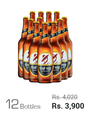 Gorkha Strong 650ML x 12 Bottles_0