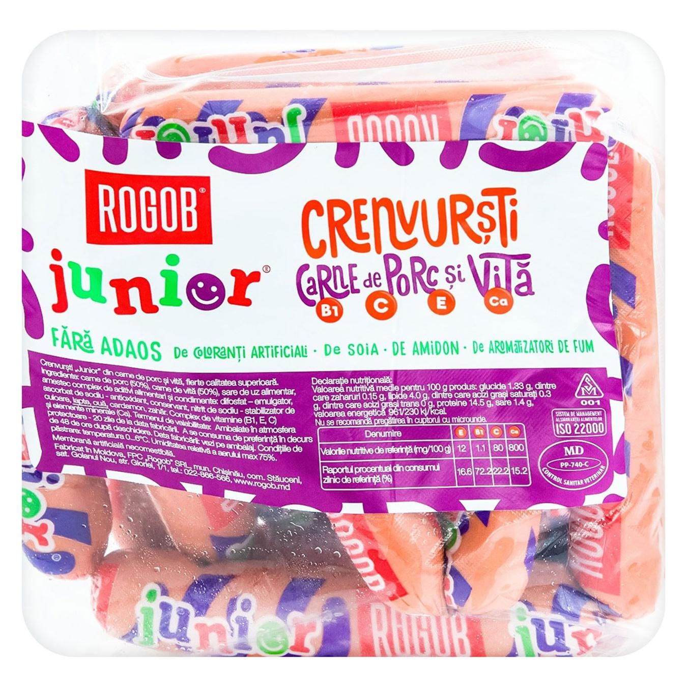 Crenvursti Junior Porc & Vita Rogob_0