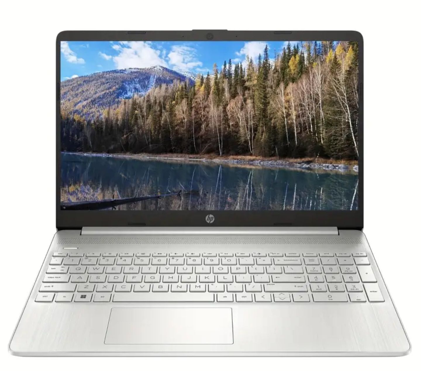 HP 15.6" Laptops, UHD Graphics, Wi-Fi, Windows 11 Silvery_1