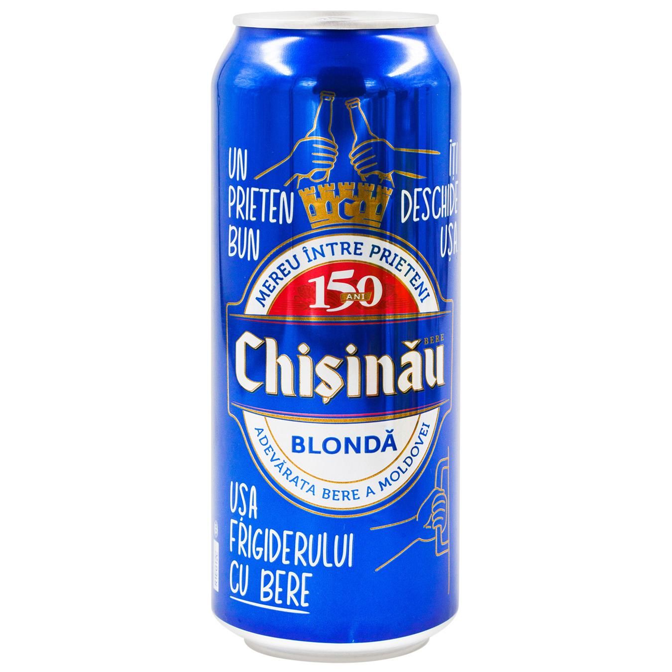 Bere doza Chisinau Blonda 4,5% 0,5L_0