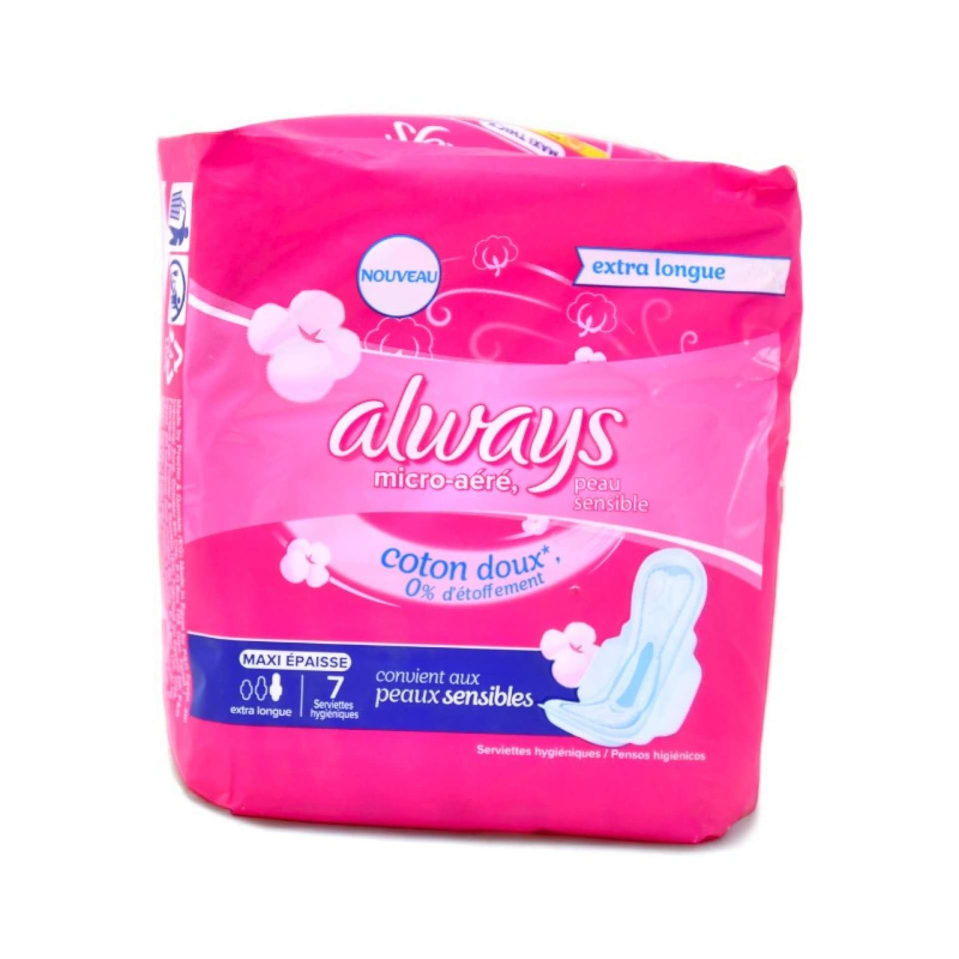 Always Sanitary Pads, Extra Longue, Maxi Thick_0