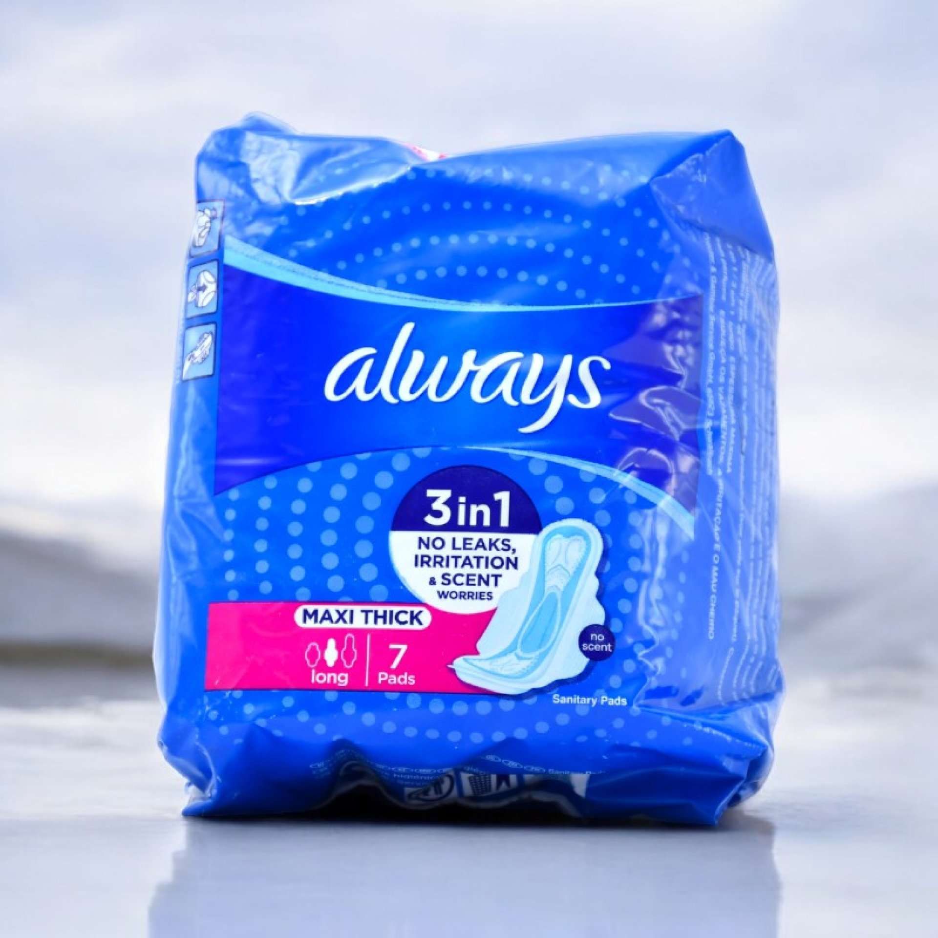 Always T3 Sanitary Pads 3 in 1, Maxi Thick_0