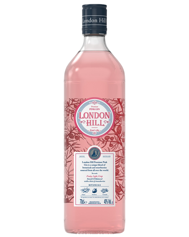 London Hill Premium Pink Gin 700ML_0