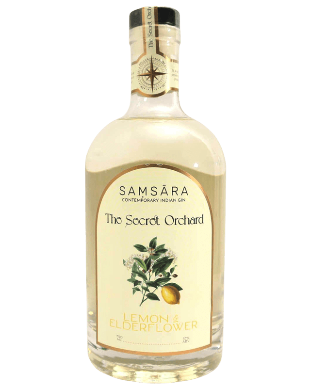 Samsara Contemporary Indian Lemon & Elderflower Gin 750ML_0