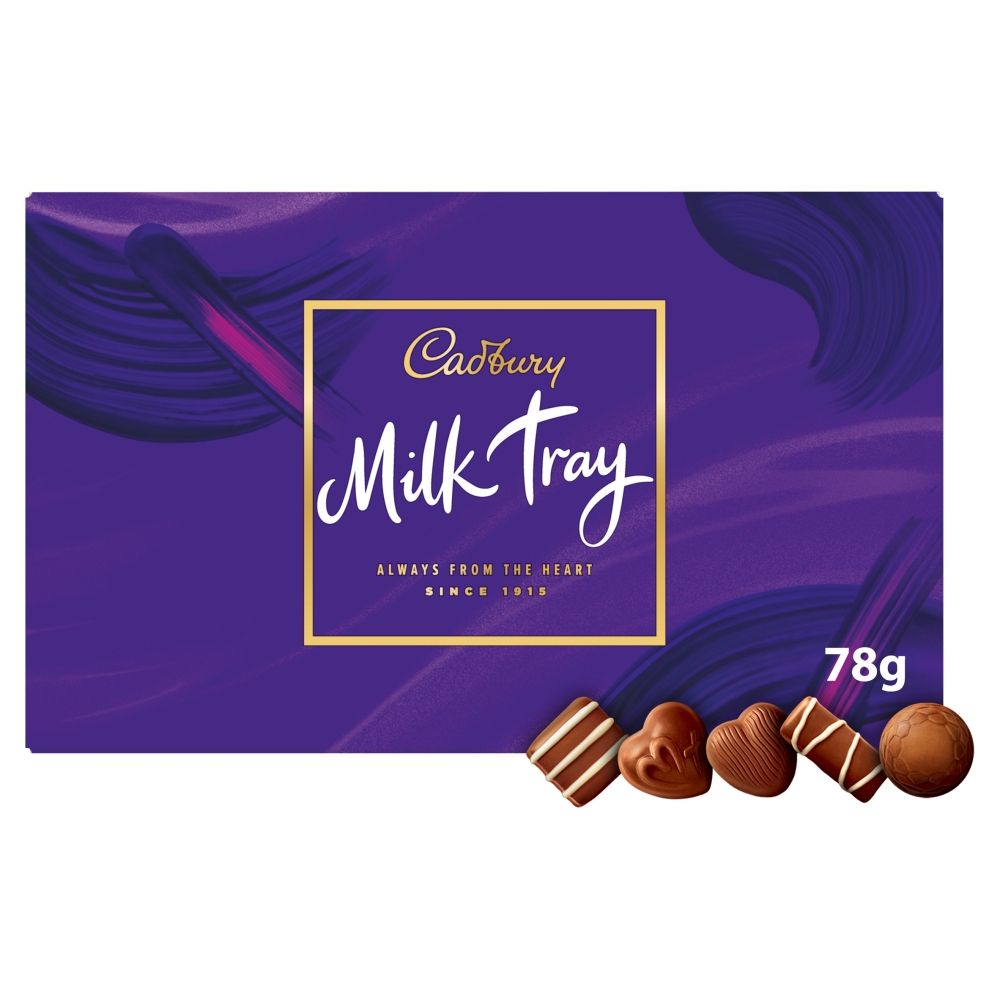 Cadbury Milk Tray Chocolate Box 78g_0