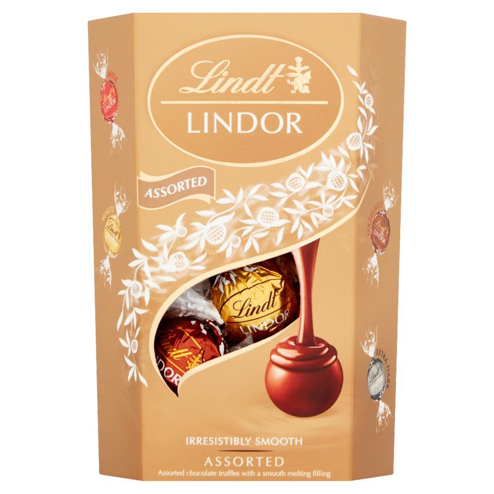 Lindt Lindor Assorted Chocolate Truffles Box 200g_0