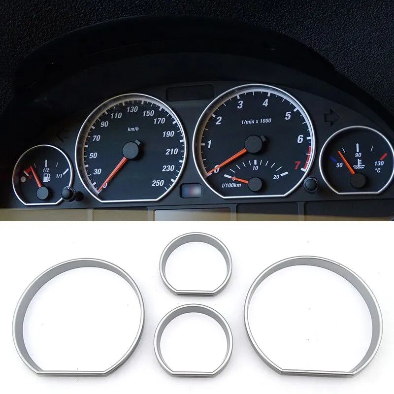 Anneaux décoratifs pour tableau de bord BMW E46 _0