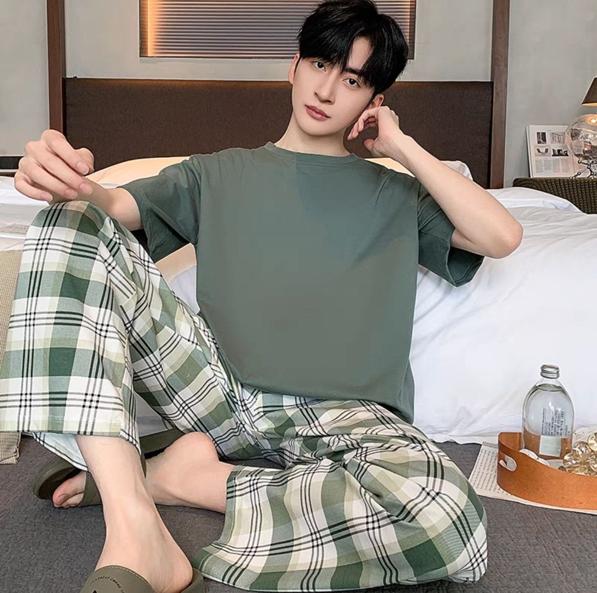 Cotton men pajama set _1