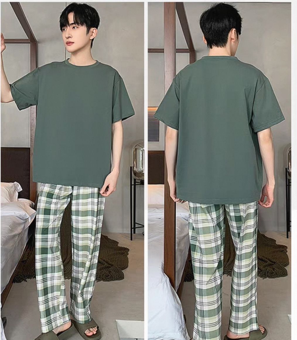 Cotton men pajama set _2