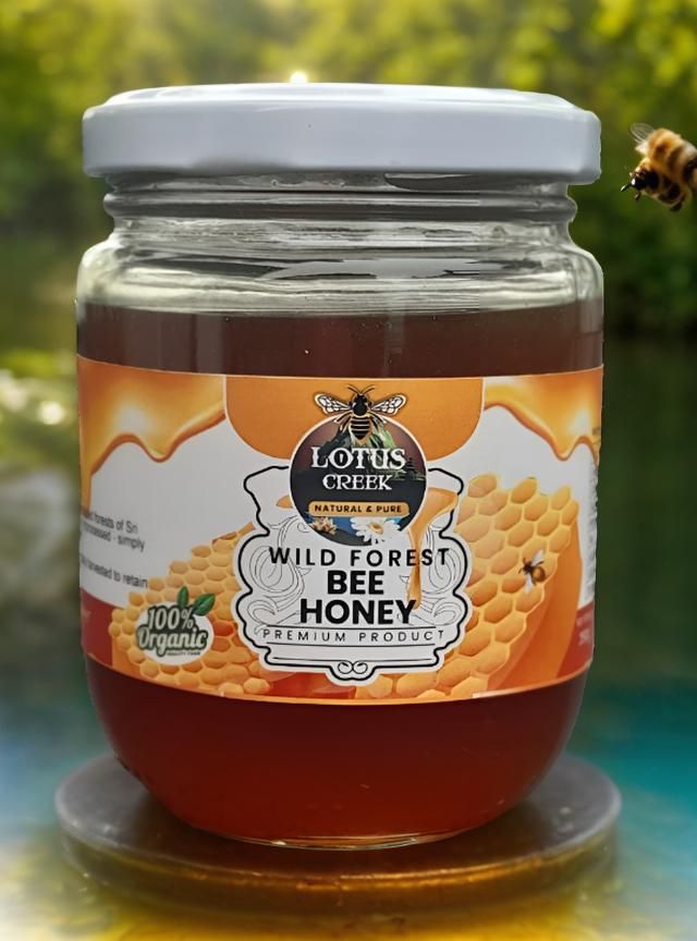 Raw Organic Bee Honey 250g_1